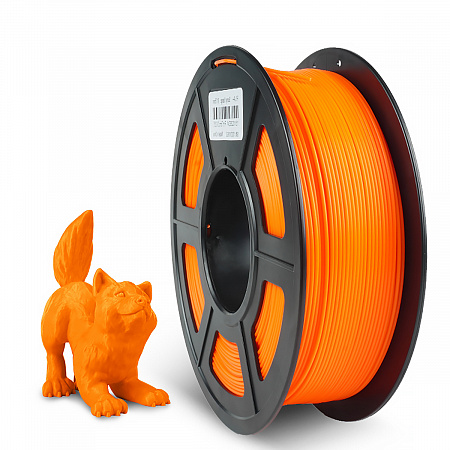 Филамент NV PRINT PETG Sunny Orange "Солнечно-оранжевый" для 3D печати диаметр 1.75мм масса 1 кг