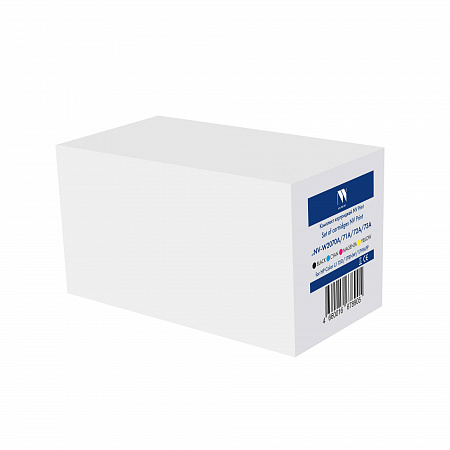 Комплект картриджей NVP совместимых NV-W2070ABK/71AC/72AY/73AM CMYK