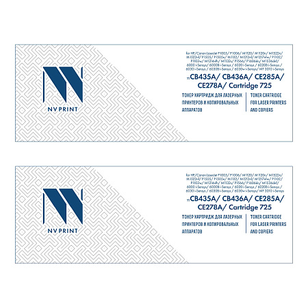 Картридж NVP совместимый NV-CB435A/CB436A/CE285A/CE278A/NV-725 UNIV-SET2