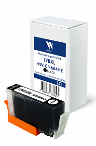 Струйный картридж NV Print 178XL (NV-CN684HE) Black для HP Photosmart 6510/7510/B110/C8583 (24 мл) совместимый