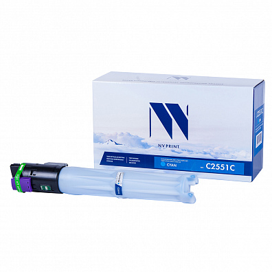 Тонер-картридж NVP совместимый NV-MP C2551 Cyan