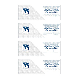 Картридж NVP совместимый NV-Q2612A/NV-FX-10/703 UNIV-SET4