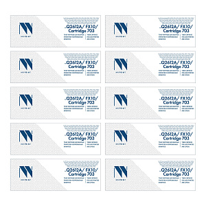 Картридж NVP совместимый NV-Q2612A/NV-FX-10/703 UNIV-SET10