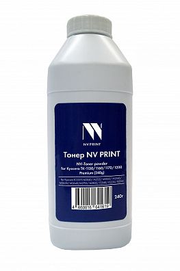 Тонер NVP для Kyocera TK-1150/1160/1170/1200 Premium (240г) совместимый