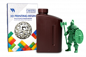 Фотополимерная смола NV PRINT Standard Resin Green для 3D печати;  1 кг/бут