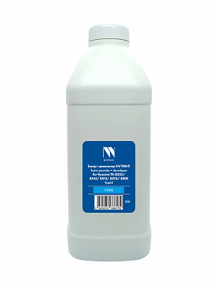 Тонер + девелопер NVP для Kyocera ТК-8335/8345/8515/8525/8800 Type2 (250г) Cyan совместимый