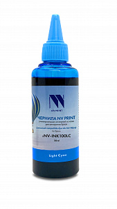 Чернила NV PRINT универсальные на водной основе для аппаратов Epson (100ml) Light Cyan совместимые