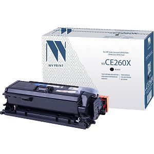 Картридж NVP совместимый NV-CE260X Black 