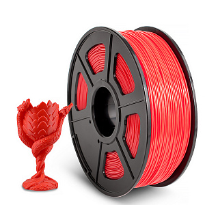 Филамент NV PRINT ABS Red для 3D печати диаметр 1.75мм  длина 330 метров  масса 1 кг