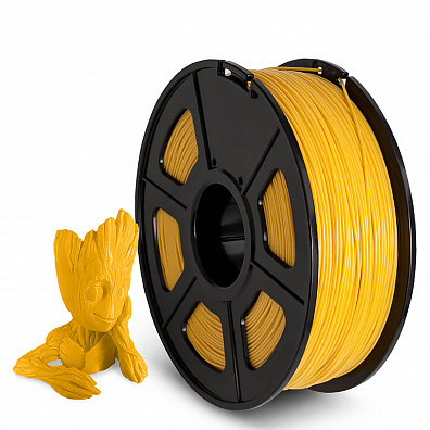 Филамент NV PRINT ABS Light Gold Светло-золотой для 3D печати диаметр 1.75мм масса 1 кг