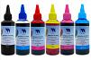 Чернила NV PRINT универсальные на водной основе для аппаратов Epson, комплект 6 цветов по 100 мл совместимые