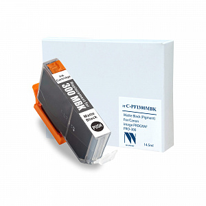 Струйный картридж NV Print C-PFI300 MBK для Canon imagePROGRAF PRO-300 совместимый